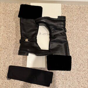 Versace Ladies Knee High Boots Size 39